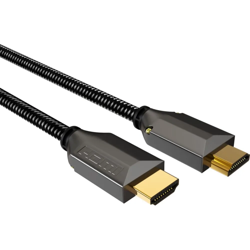ADEQWAT HDMI to HDMI 2.1/48Gpbs cable - 3m - Black