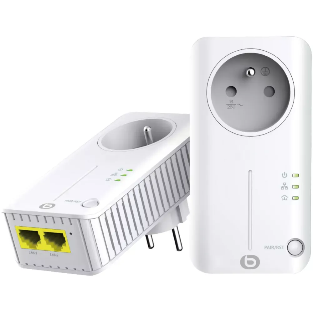 ESSENTIEL-B Adaptateur CPL Filaire DUO 600