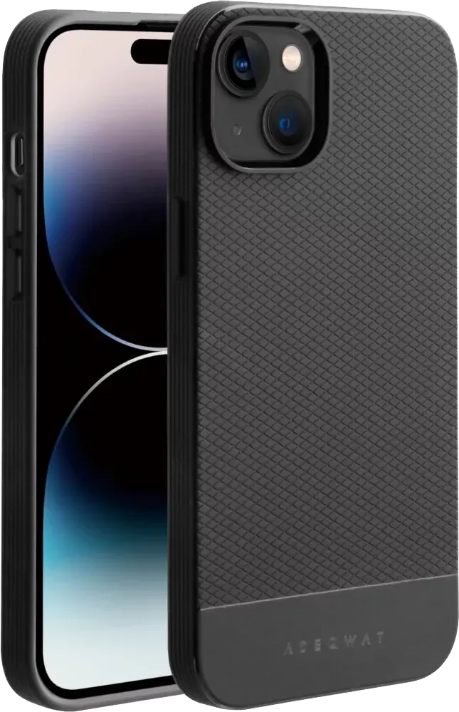 ADEQWAT Coque Soft Protect pour iPhone 15 - Noir