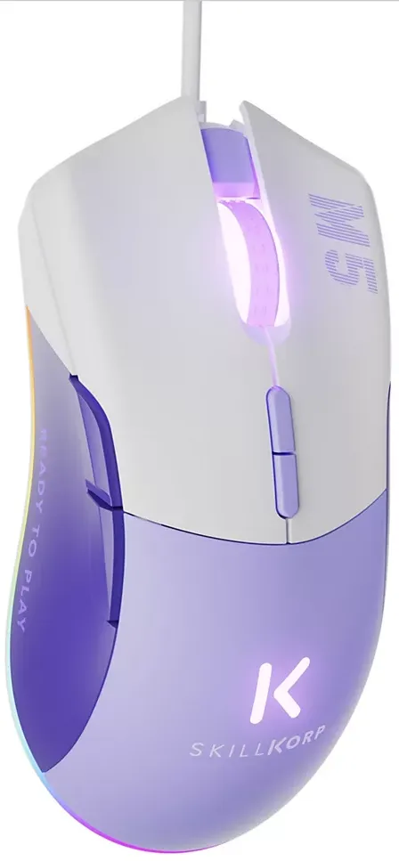 SKILLKORP Souris Gaming M5 Eco - Violet