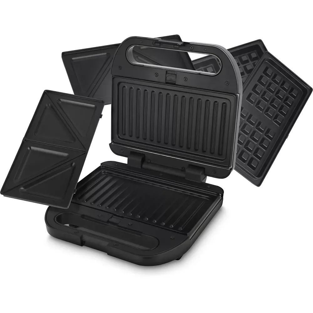 ESSENTIEL-B Gaufrier Croque, gril ESWM2 - Noir