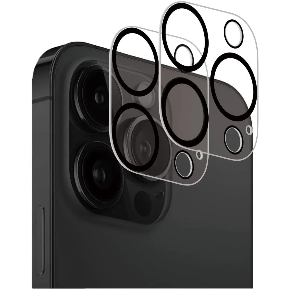 ESSENTIEL-B Protège objectif pour iPhone 16 Pro & 16 Pro Max - Transparent