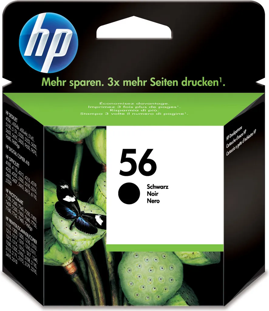 HP 56 Noir - Cartouche d'encre