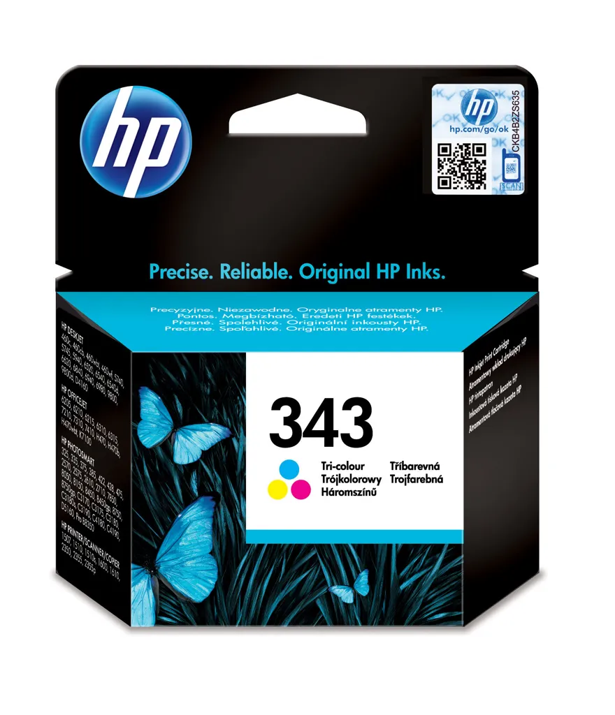 HP 343 Couleur - Cartouche d'encre