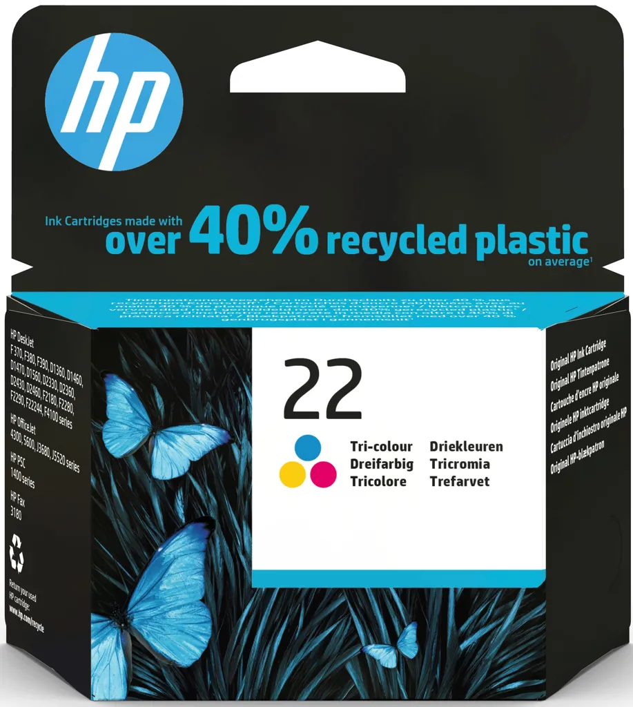HP Cartouche d'encre - 22 - Couleur