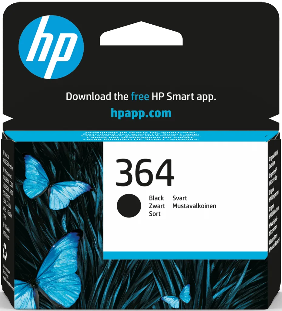 HP Cartouche d'encre - 364 - Noir