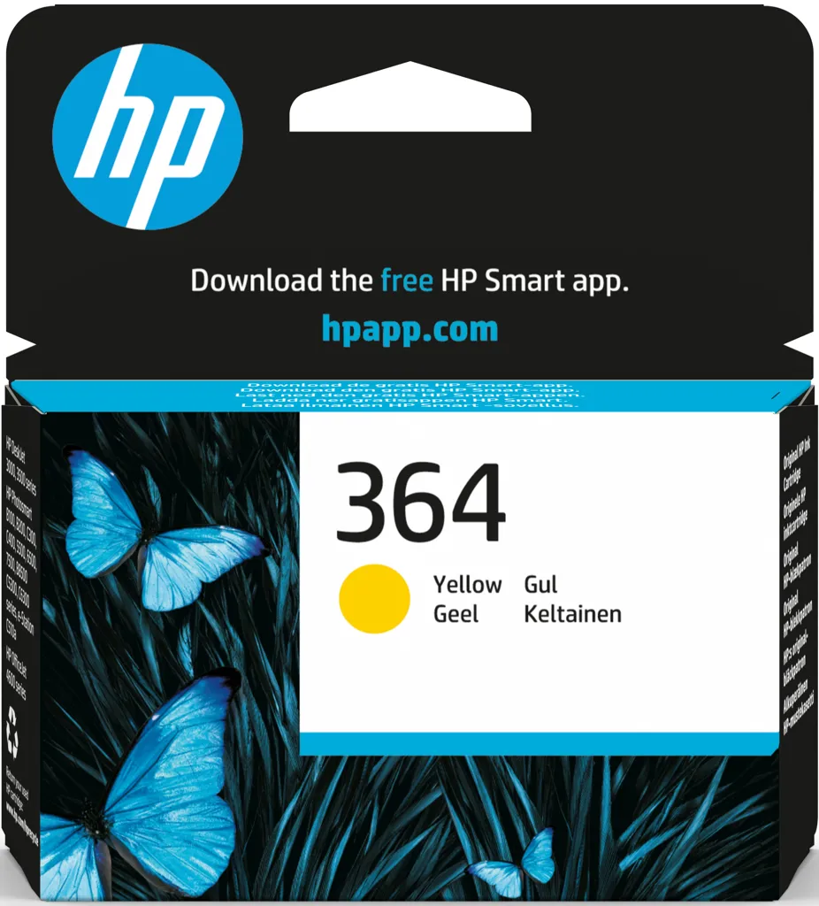 HP Cartouche d'encre - 364 - Jaune