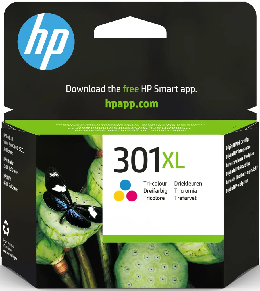 HP Cartouche d'encre - 301XL - Couleur