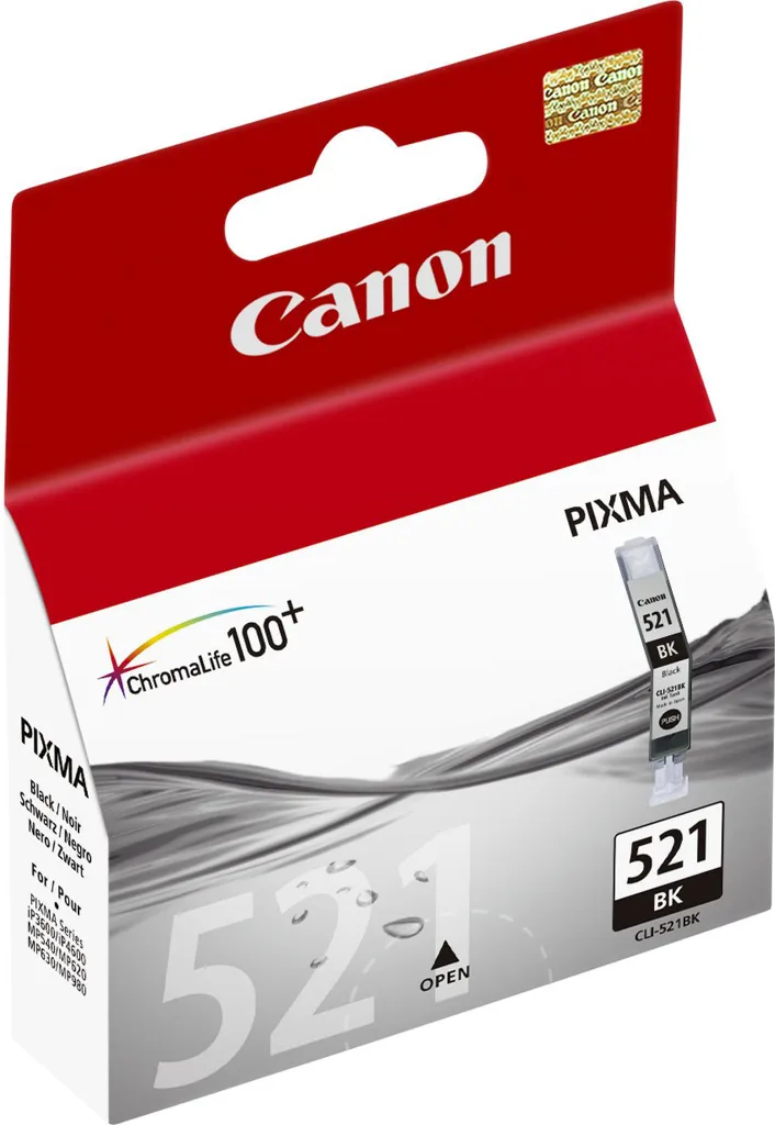 CANON Cartouche d'encre CLI-521 ChromaLife 100 - Noir