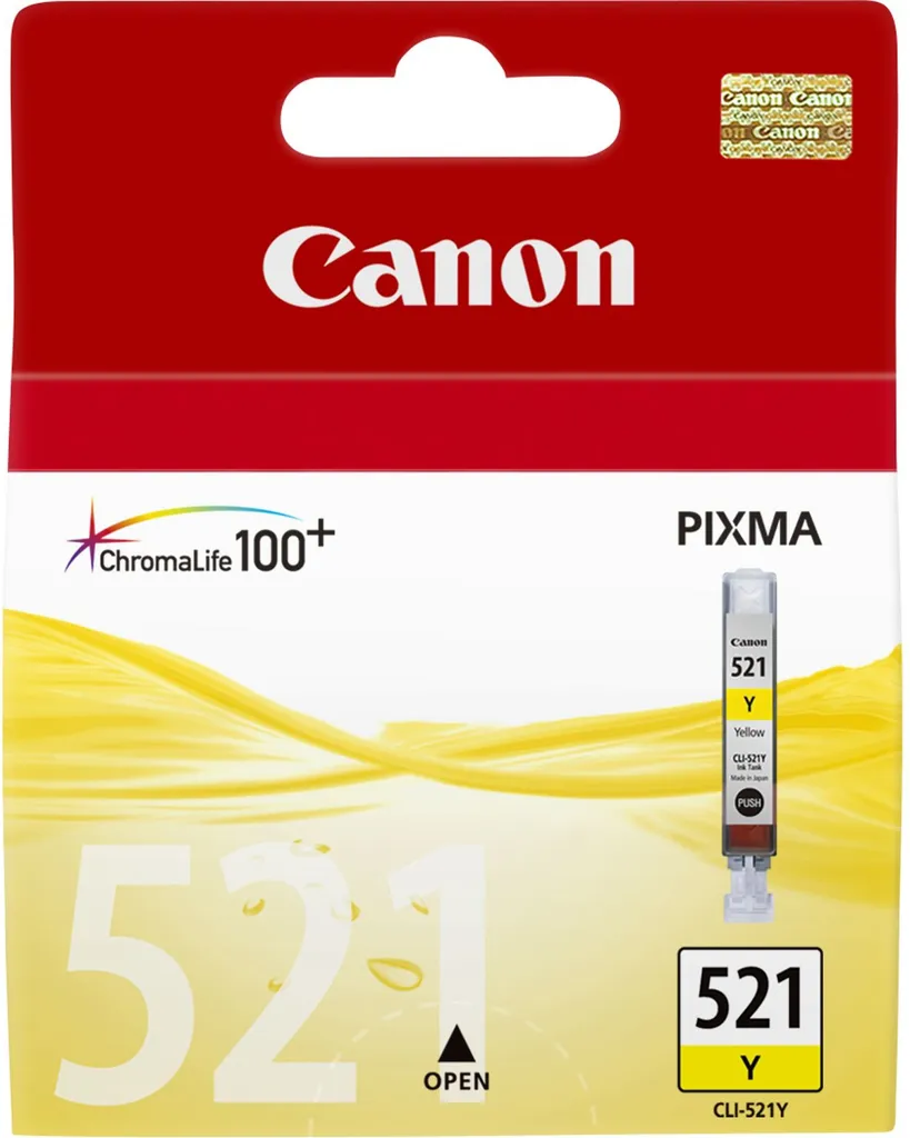CANON Cartouche d'encre CLI-512Y Jaune - 2936B001