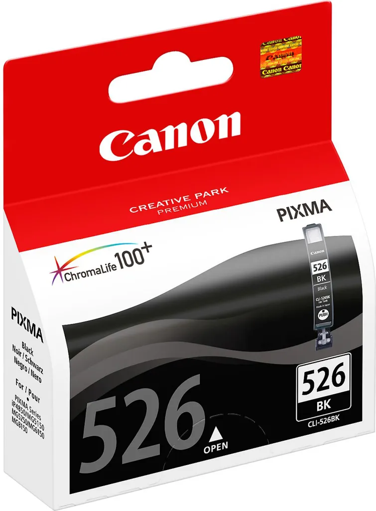 CANON Cartouche d'encre CLI-526 ChromaLife 100 - Noir