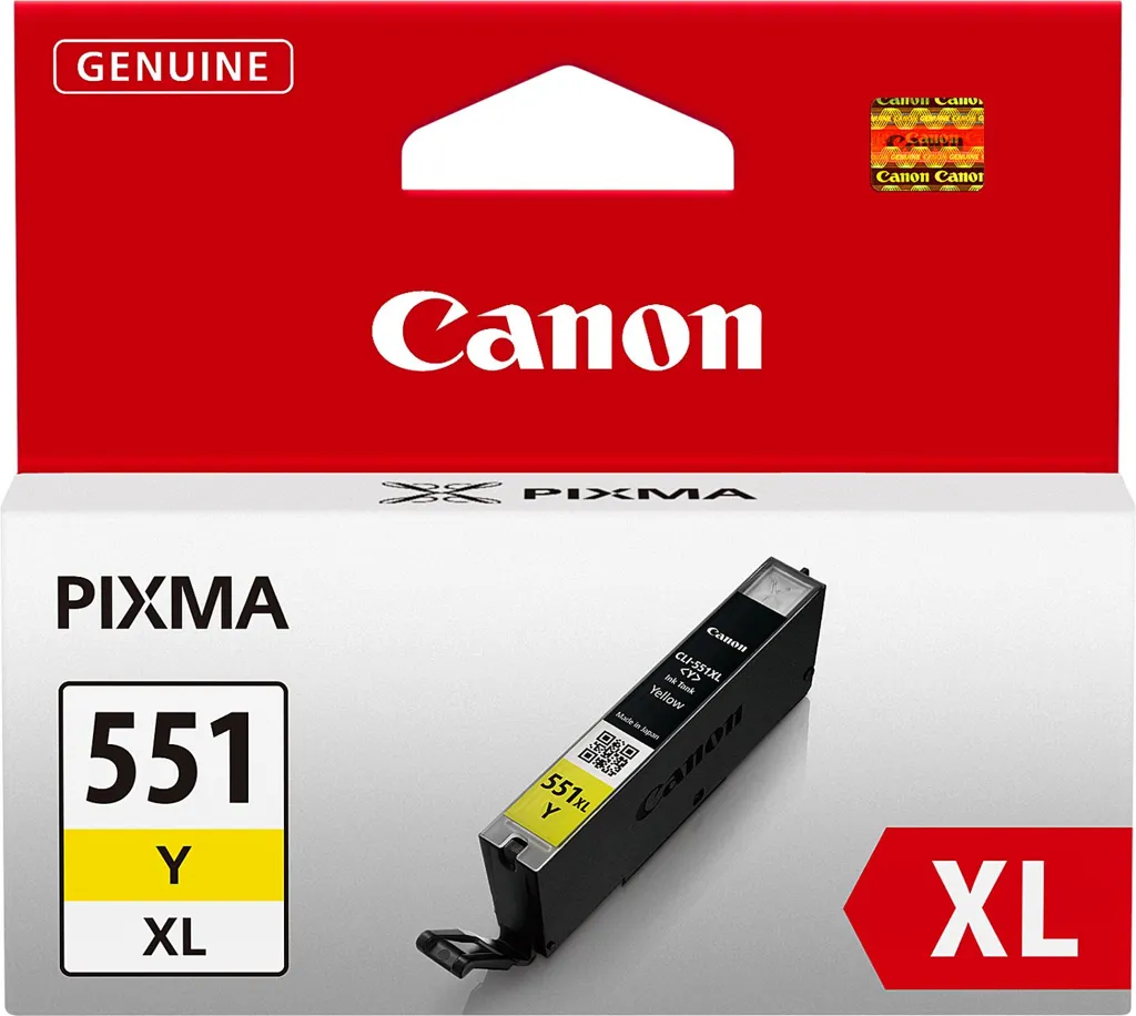 CANON Cartouche d'encre CLI-551XL Jaune - 6446B001