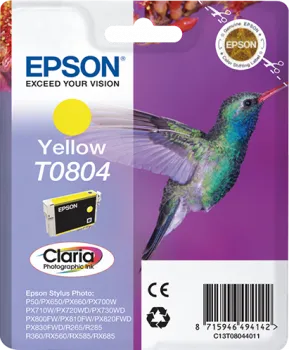 EPSON T0804 Jaune - Cartouche d'encre