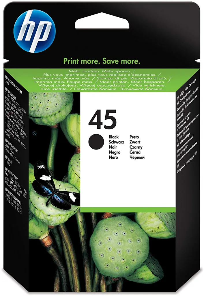 HP 45 Noir - Cartouche d'encre