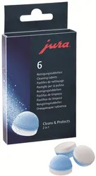 JURA Boîte de 6 pastilles de nettoyage 64488