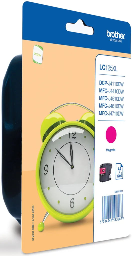 BROTHER Cartouche d'encre LC-125M XL - Magenta