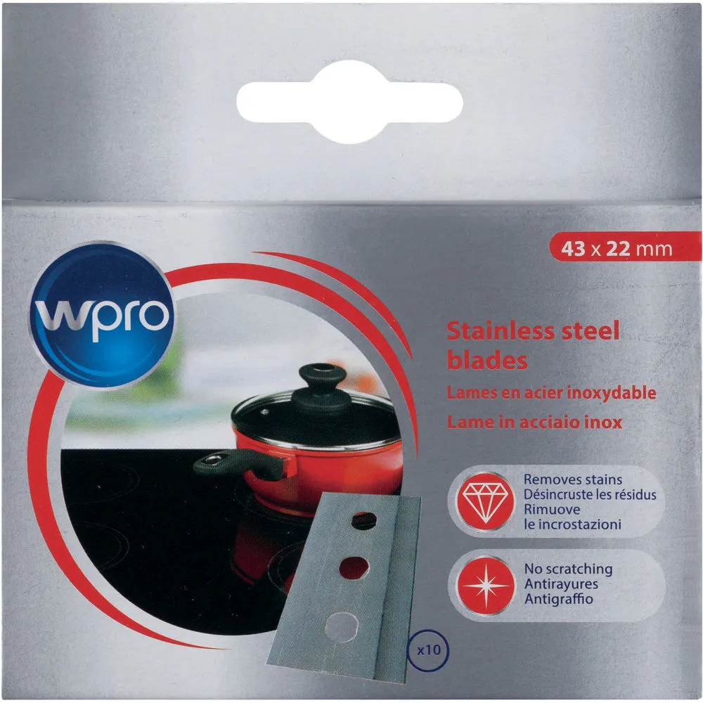 WPRO Replacement blades for ceramic glass scraper BLA014