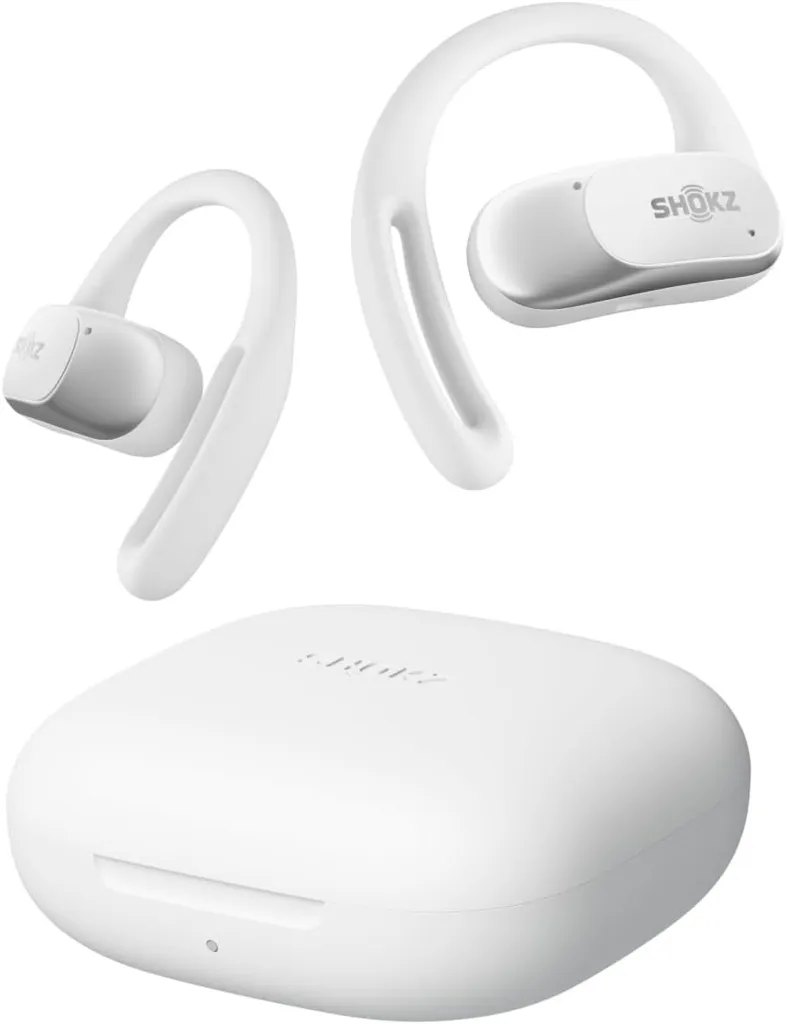 Shokz Ecouteurs sans fil OpenFit Air - Blanc