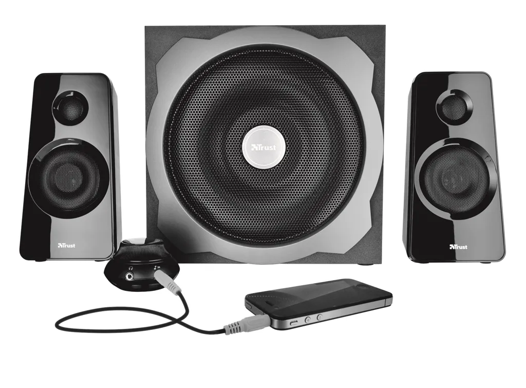 TRUST Trust Tytan 2.1canaux 60W Noir set d'enceintes