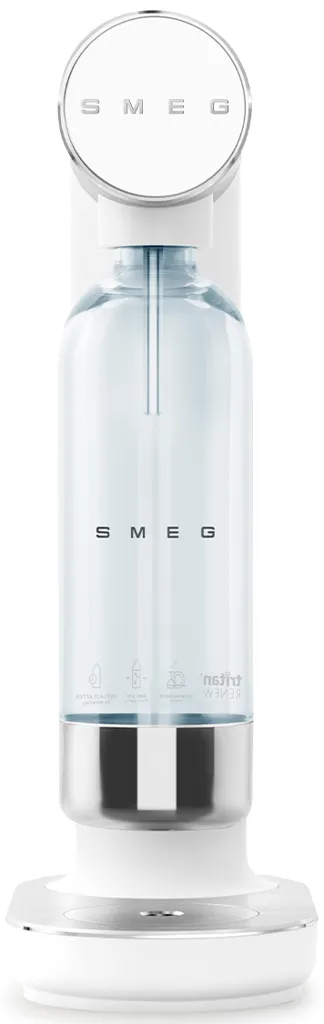 SMEG Machine à boisson pétillante SKC01WHM - Blanc mat
