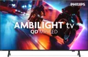 PHILIPS TV QD MiniLED 4K Ambilight 65MLED910/12 - 65 pouces
