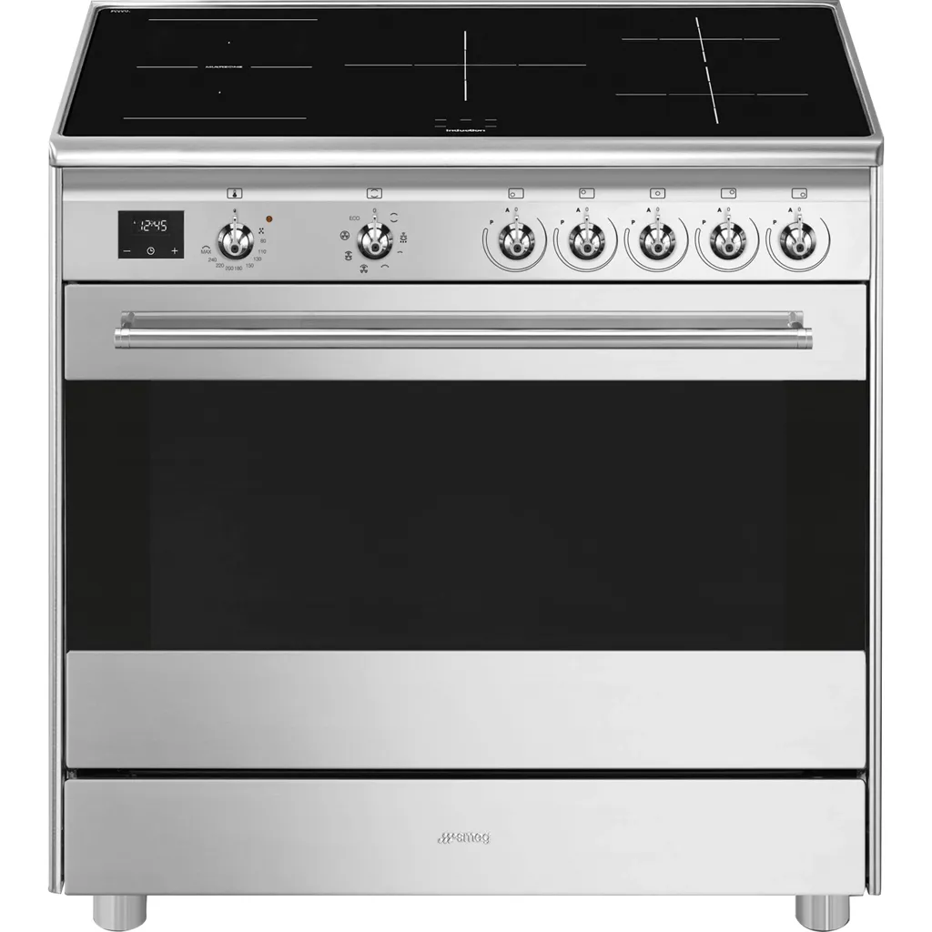 SMEG Cuisinière Classica SCB95CIX - Inox