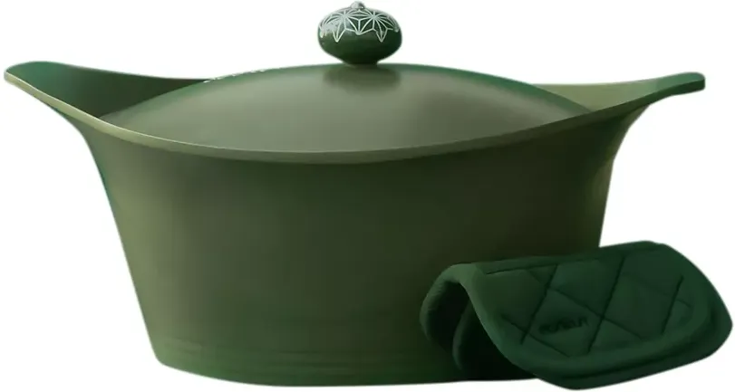 COOKUT Cocotte-minute L'incroyable Cocotte - 24cm - Vert Fougère