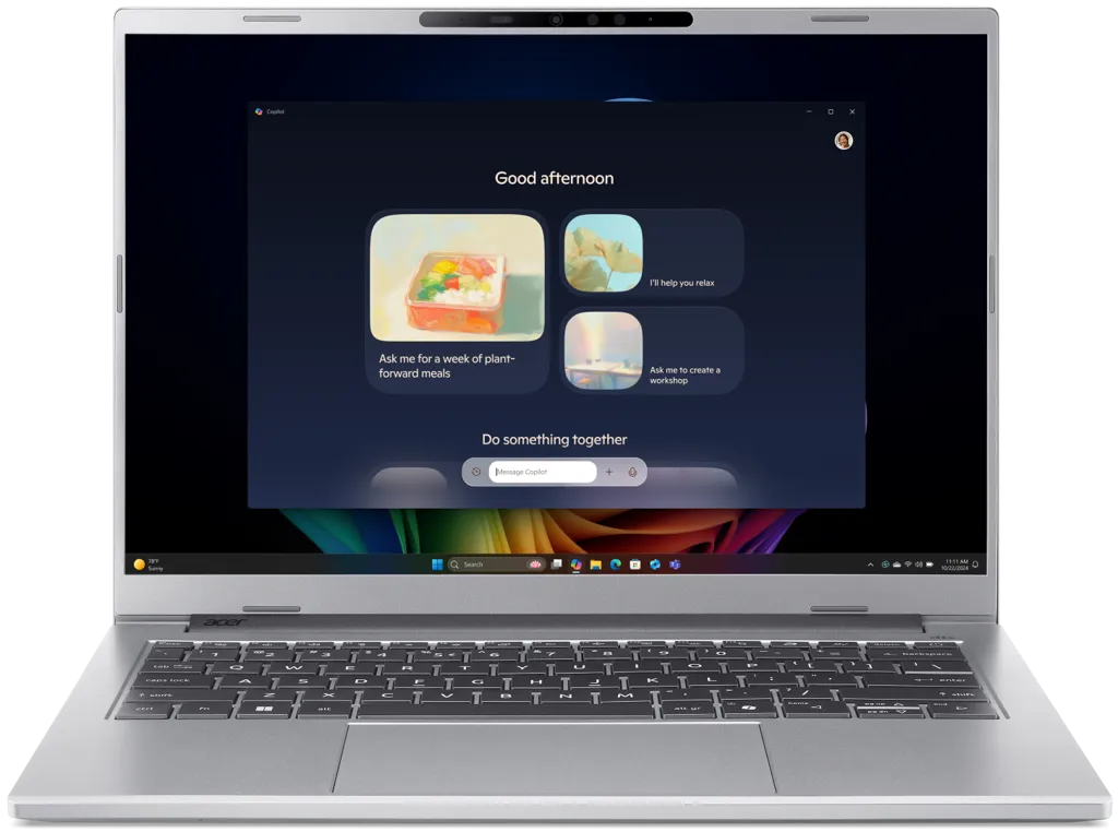 ACER Laptop 14" Aspire 14 AI Ultra 5 16Go 512Go - AZERTY - A14-53M-59GE