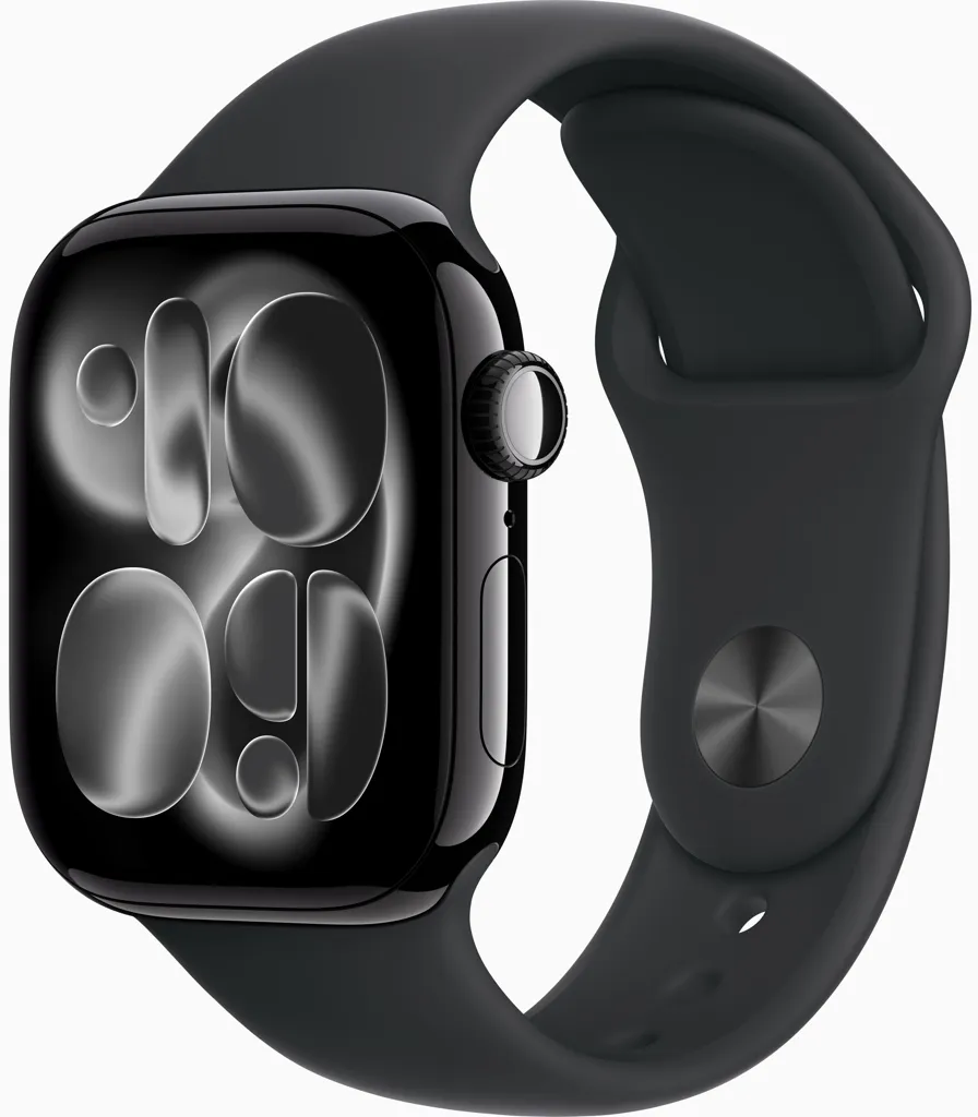 APPLE Watch Series 11 GPS - 42mm - Aluminium Black - Black Sport Band - S/M