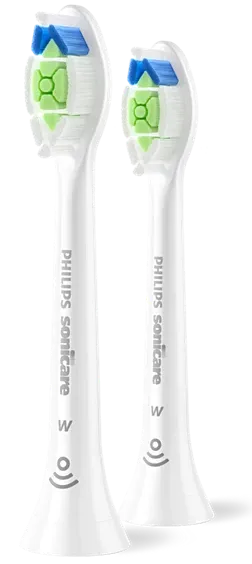PHILIPS Tête de brosse à dents Sonicare Optimal White - 2 pièces - Blanc