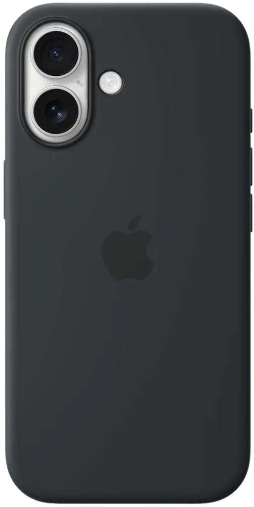 APPLE Coque en silicone MagSafe pour iPhone 17 - Noir
