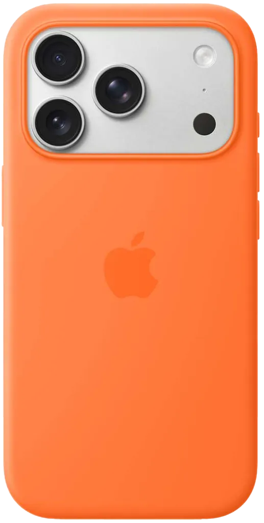 APPLE Coque en silicone MagSafe pour iPhone 17 Pro - Orange