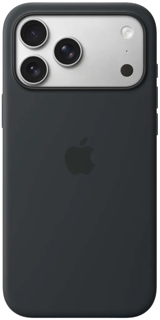 APPLE Coque en silicone MagSafe pour iPhone 17 Pro Max - Noir