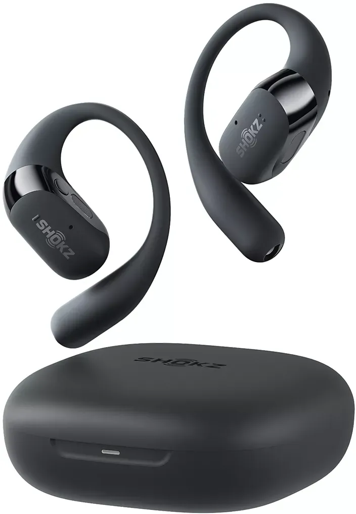 Shokz Ecouteurs sans fils OpenFit 2+ - Noir