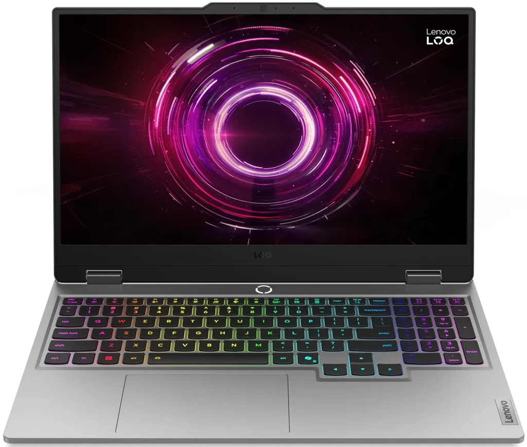 LENOVO Laptop Gaming 15,6" LOQ Ryzen 7 16Go 1To RTX 5060 - QWERTZ - 15AHP10