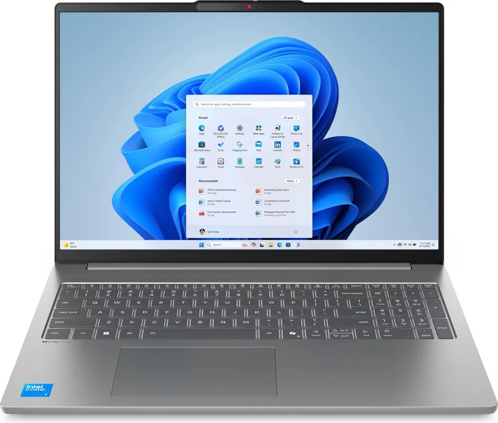 LENOVO Laptop 16" IdeaPad Slim 3 i5 16Go 512Go - QWERTZ - 16IRH10