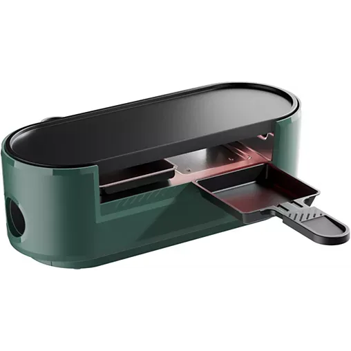 ESSENTIEL-B Raclette & grill Multiplug Vert