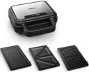 TEFAL Gaufrier UltraCompact 3-in-1 SW383D10