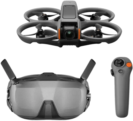 DJI Drone Avata 2 Fly Smart Combo (Batterie unique)