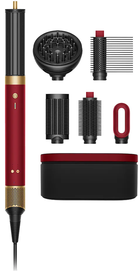 Dyson Airwrap Co-anda 2x Curly+Coily Rouge & or