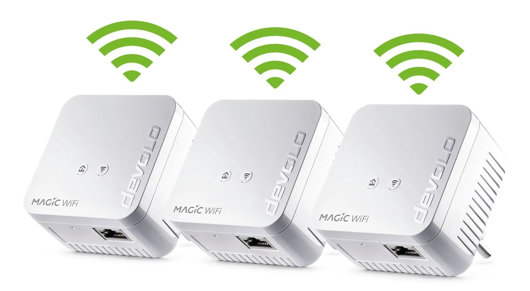 DEVOLO Adaptateur Kit Multiroom Magic 1 WiFi mini Mesh - 3 Pièces