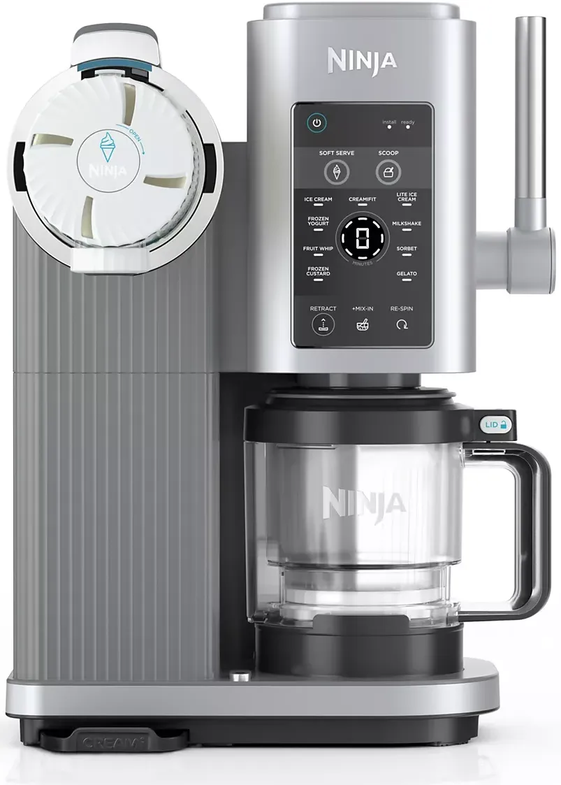 Ninja Machine à glace à l'italienne CREAMi Scoop & Swirl NC701EU