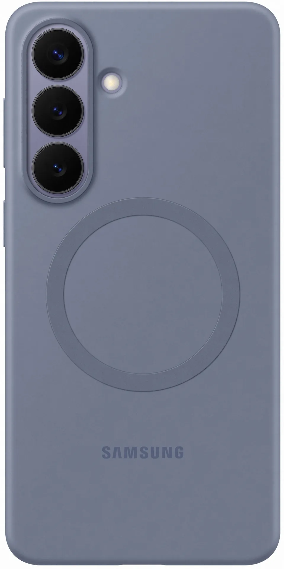 Samsung Silicone Magnet Case pour Galaxy S26 - Bleu Violet