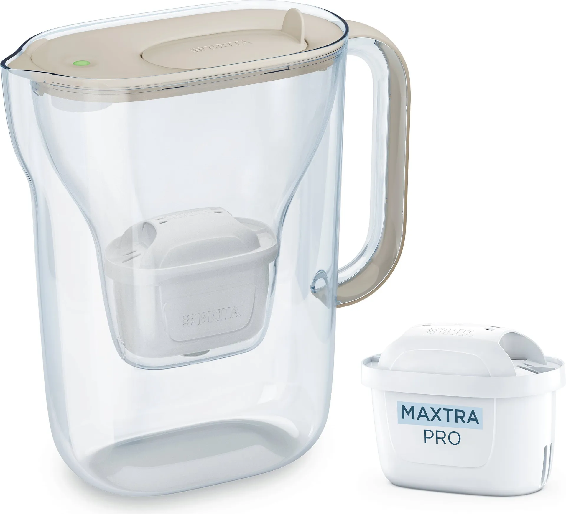 Brita Carafe filtrante Style Essential Sable