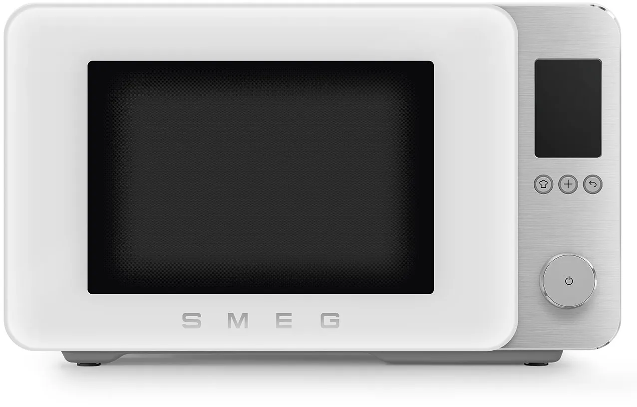 Smeg Micro-ondes combiné Collezione MOC02WHMEU Blanc mat