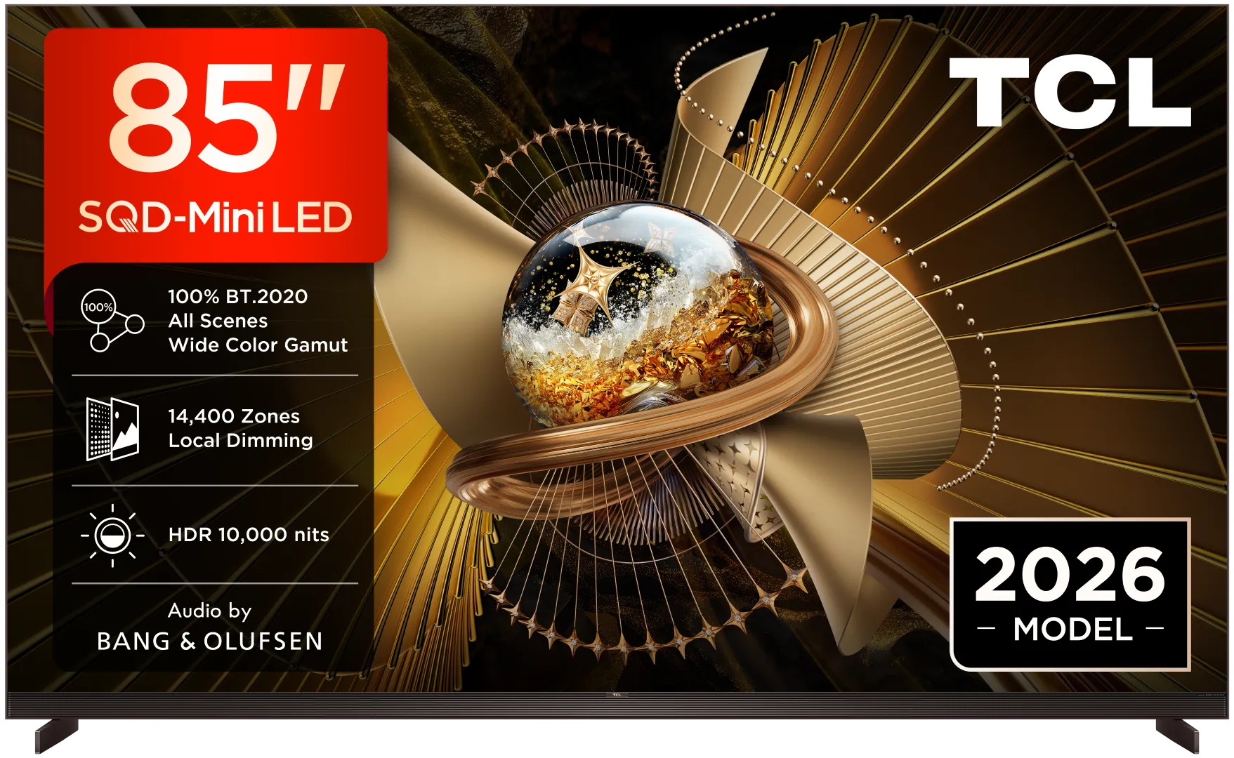 TCL TV SQD-Mini LED 4K 85X11L 85 pouces