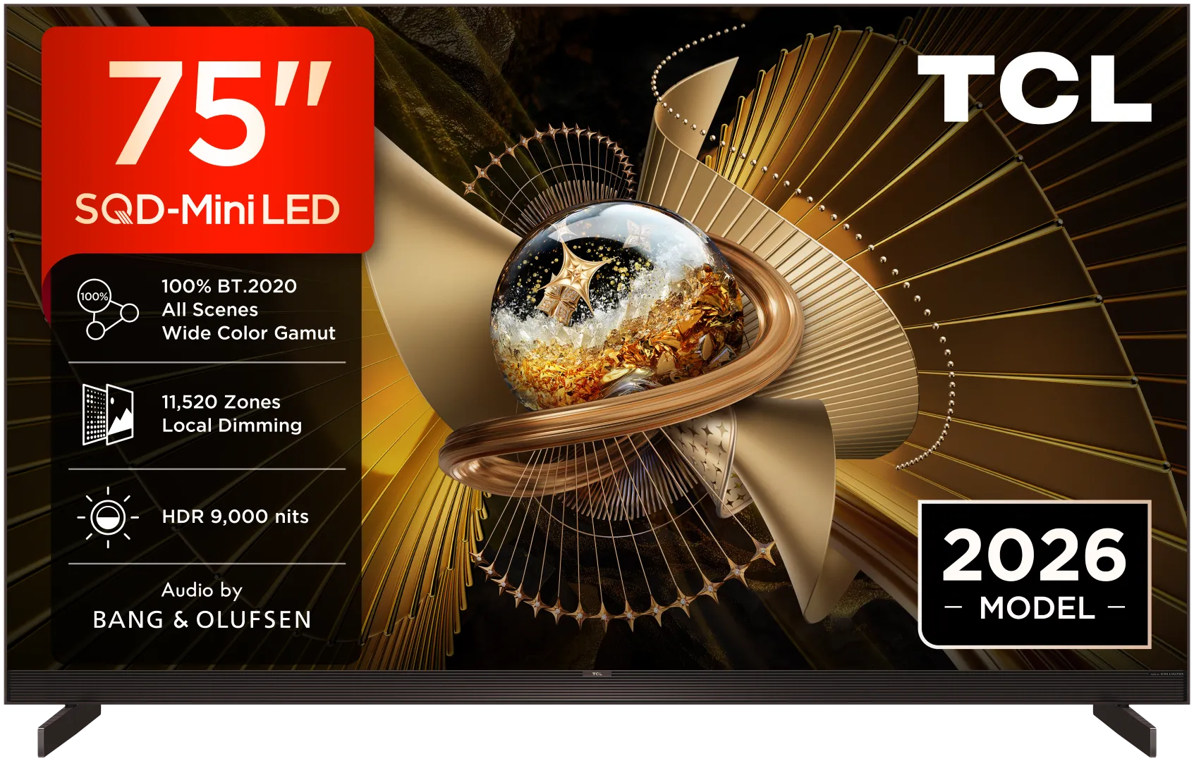 TCL TV SQD Mini LED 75X11L (2026) 75"(189cm) 4K