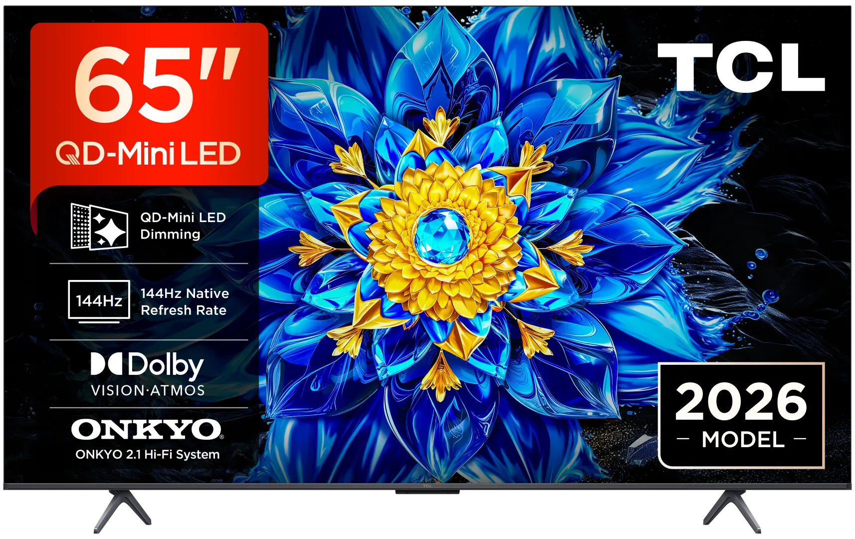 TV QD-Mini LED TCL 65P89L (2026) 65" (165cm)