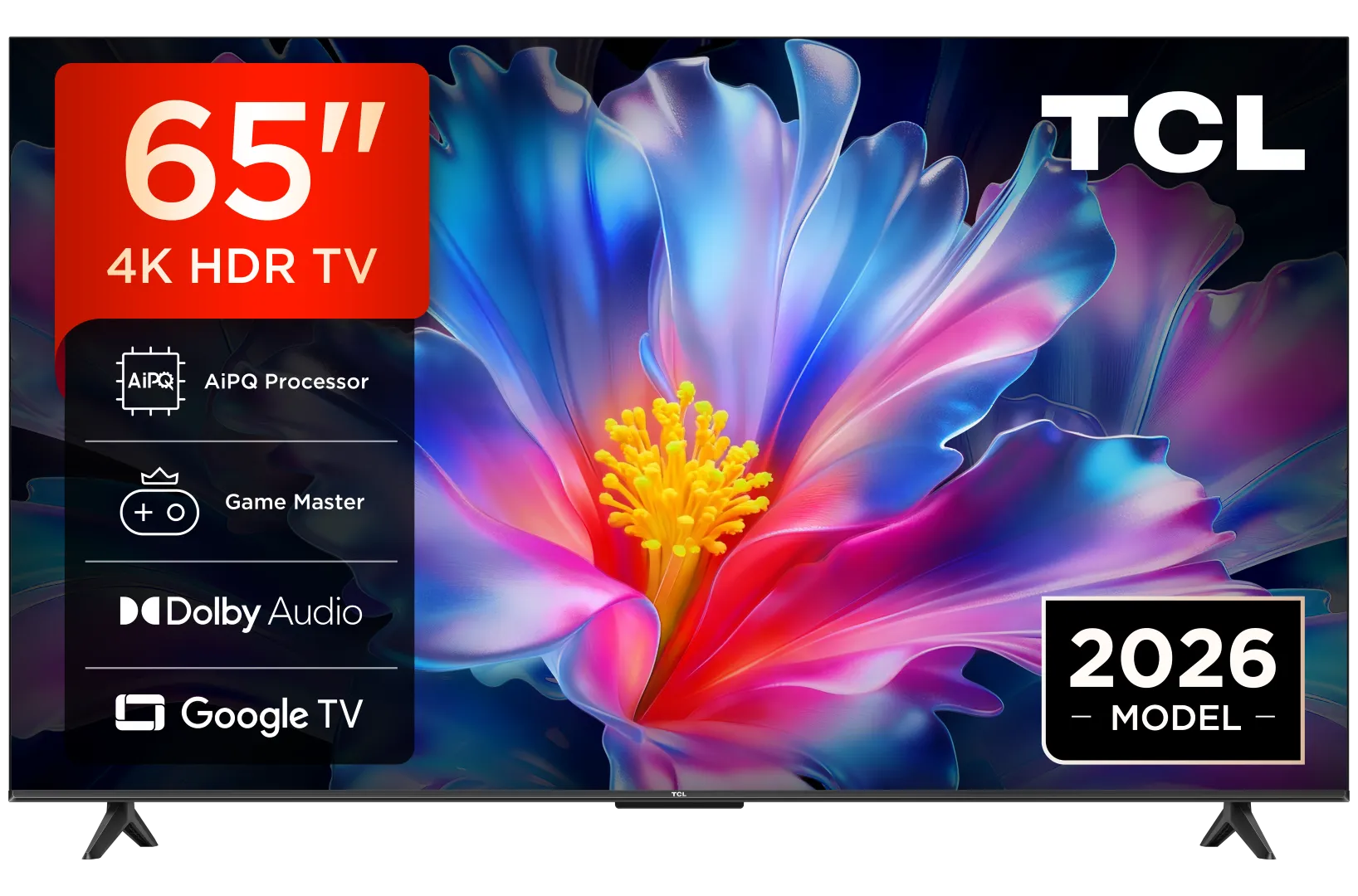 TCL TV LED 65P6L (2026) 65"(165cm) UHD