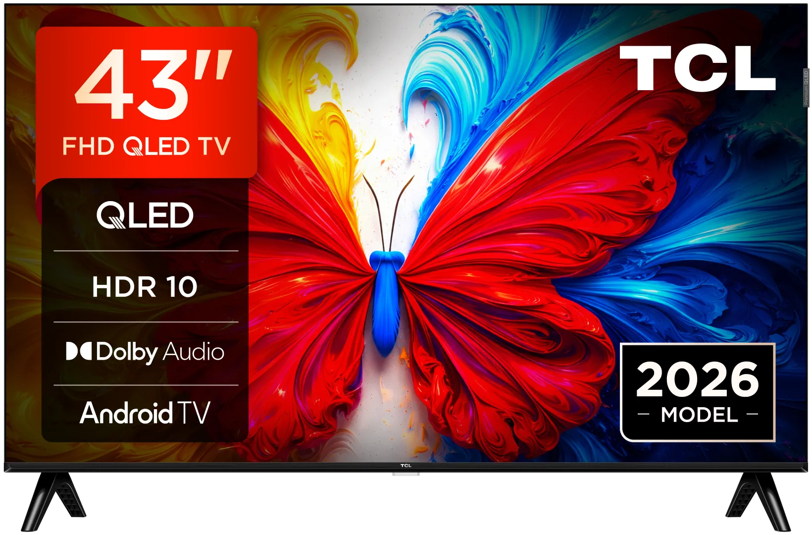 TCL TV QLED FHD 43S5L 43 pouces